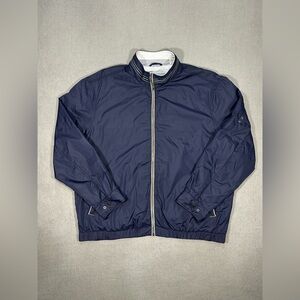 Tommy Bahama Men’s XL Blue Lightweight Windbreaker Jacket
